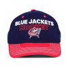 Adidas šiltovka Columbus Blue Jackets Structured Flex Veľkosť: S/M