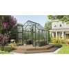 Skleník Vitavia Olymp 6700 polykarbonát 4 mm 257x261 cm zelený vr. základového rámu