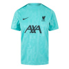 Nike Liverpool Pre Match Away Shirt 2024 2025 Womens Teal 14 (L)