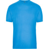 James & Nicholson Tričko JN 1808 Solid z bio bavlny, krátký rukáv, pánské COT02180802213-aqua 3XL Aqua