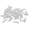Bait Soft Worms umelí červy 50 ks biela balenie 1 sada