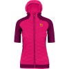 Karpos ALAGNA EVO PUFFY skialpinistická bunda, dámska, pink/boysenberry Veľkosť: XS