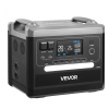 Vevor Prenosná stanica 2400W 2160Wh, 10 výstupov, nastaviteľný vstup LiFePO4 KZSCNDYZJ2046MZUY001V2