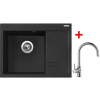 Sinks RIM 650 L Granblack + Vitalia