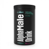 GymBeam AlphaMale Drink 400 g - zelené jablko