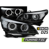 XENON D2S SVETLOMETY ANGEL EYES ČIERNE LED INDIKÁTOR pre BMW E60/E61 03-04