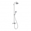 Hansgrohe Raindance S - Showerpipe 240 1jet s vaňovým termostatom, chróm 27117000
