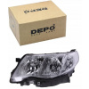 REFLEKTOR PREDNÁ ĽAVÁ LAMPA SUBARU FORESTER 2.0/2.5 2007-