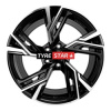 MAM RS5 8x18 5x112 ET30 BLACK FRONT POLISH