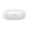 Duravit Cape Cod - Voľne stojaca vaňa, 165x78 cm, DuraSolid, ClickClack, biela 700459000000000