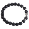 Náramok Budha lávový kameň DR2-017