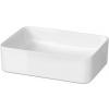 Cersanit CREA 50 Umývadlo na dosku obdĺžnik 49,5x34,5cm keramické, Biela K114-001 K114-001