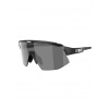 BLIZ - BREEZE Matt Black Polarized Brown w Silver Mirror + Orange Cat.3