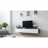 Cama Meble Tv stolík VIGO 180, latte mat/biely lesk