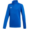 Sweatshirt adidas Core 18 Training Top blue JR CV4140 (48029) Black 164cm