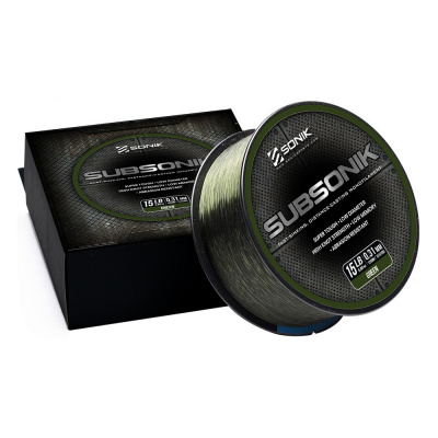 Sonik Vlasec Subsonik Green 1200m 0,41mm 25lb