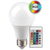 LED žiarovka SMART A60 E27 RGB+2700K 8,5W 806lm + diaľkové ovládanie
