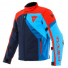 DAINESE RANCH TEX JACKET BLACK-IRIS/LAVA-RED/LIGHT-BLUE Velkosť: 48