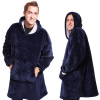 Verk Teplá mikina a oversize deka 2V1 silný fleece modrá AKCE