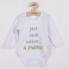 NEW BABY Body s potlačou New Baby Jesť spať kakať...a ZNOVU - 62