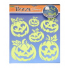 Wiky Svietiace tekvice v tme na stenu 38x31cm