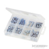 Machine Screws & Nuts Pack - 105pce FIXMAN