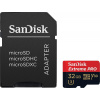 SanDisk micro SDXC 128 GB Extreme PRO (200 MB/s Class 10, UHS-I U3 V30) + adaptér SDSQXCD-128G-GN6MA