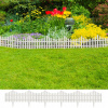 Záhradný obrubník plast 0 cm x 32 cm biely