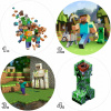 Opłatek Na Tort Minecraft NAPIS do 21 cm + Obvod