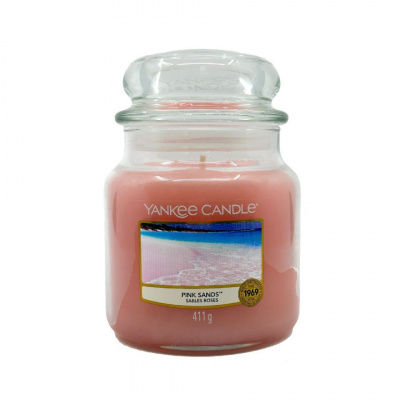 Yankee Candle Pink Sands Medium Jar 411 g