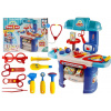 LEAN TOYS Lekársky stolík - modrý