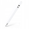 Dotykové pero (štýl) Tech-Protect Charm Stylus pero na tablet, biele/strieborné (TEC210785)
