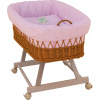 Mojžíšův košík pro miminko Scarlett Méďa - růžová