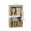 Hryzátko Sophie la girafe odtiene hnedej a béžovej (Giraffe Sophie set s Teether 0m+ 616624)