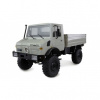 Amewi 22631 Unimog Basic hellgrau elektrický RC model nákladného automobilu RtR 1:12