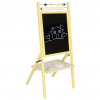 Ikonka Tabuľa na suchú kriedu46x43x89 popolavá