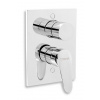 Novaservis Titania Iris New, podomietková vaňová batéria s prepínačom, chrómová, 94450R,0