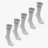 Slazenger Dámske ponožky 5 pack biele (Sada 5 párov dámskych ponožiek , veľkosť 4 - 8)