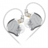 KZ ZSN PRO 2 hybridné HiFi slúchadlá do uší, strieborné