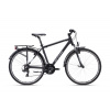 CTM trekingový bicykel BORA TRANZ 1.0 matná čierna 28
