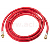 hadice červená HP 3 m R134a (plnička 1/4 SAE, rychlospojka M14x1.5) AC 5356