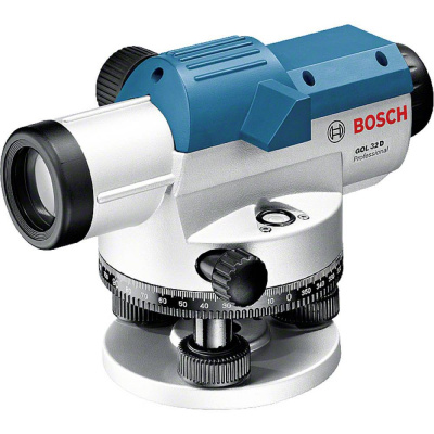 Bosch Professional GOL 32 D + BT160 + GR 500 optický nivelačný prístroj vr. statívu Dosah (max.): 120 m Optické zväčšenie (max.): 32 x; 0601068502