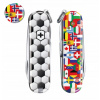 Vreckový nôž Victorinox Classic World of Futbal (Victorinox 0.6223.L2007 Klasický vreckový nôž SD)