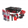 Kladivo SDS-Plus so 4 režimami + 10x sada vrtákov M18 BLHX100P-502P /4933498243/