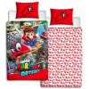 Vianočné nálepky pre okno snehuliaka Mikołaj SW15 (Nintendo Bedding 140x200 Super Mario Bros Cotton)