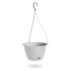 Prosperplast Ratolla Round W závesný 21,7cm biela DRLW215