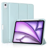 Techsuit Flex Trifold ochranné puzdro (s držiakom na pero) - iPad Air 11 (2024) - Sky Modrá KF2327848