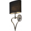 Elstead Lighting Falmouth nástenná lampa 2x3 W čierna-chrómová BATH-FALMOUTH-PC