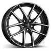 DEZENT TO dark 7x17 5x108 ET40.5 Leštená čelná plocha / čierne lakovanie