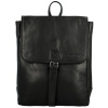 Kožený batoh čierny - SendiDesign Vulcano čierna